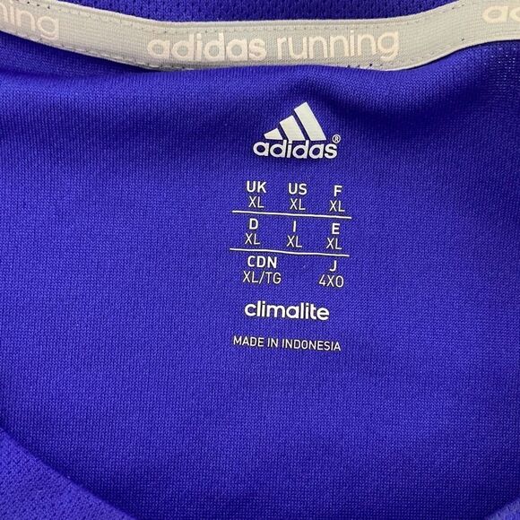 Adidas Response Short Sleeve Running Climalite Top men’s size XL - Picture 3 of 8